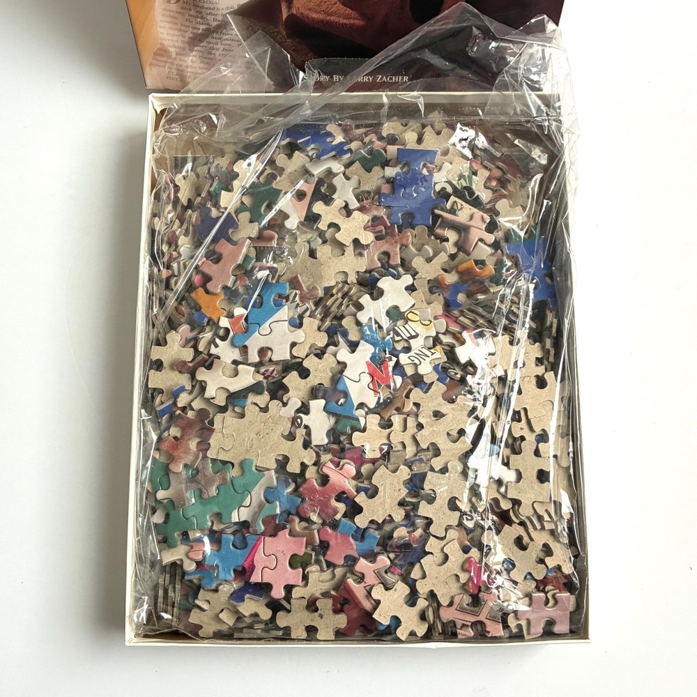 Bepuzzled Mystery Jigsaw Thriller Men Are Pigs Puzzle Game 1000 Pieces 1995 New - Picture 5 of 8